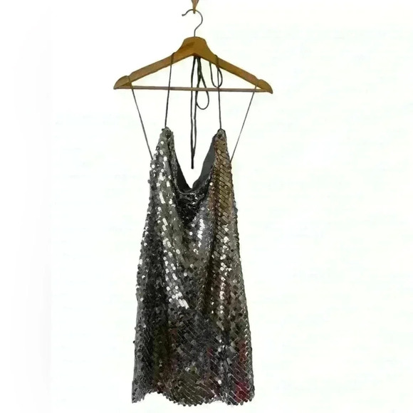 NWT Bardot Shai Sequin Minidress - Picture 4 of 13